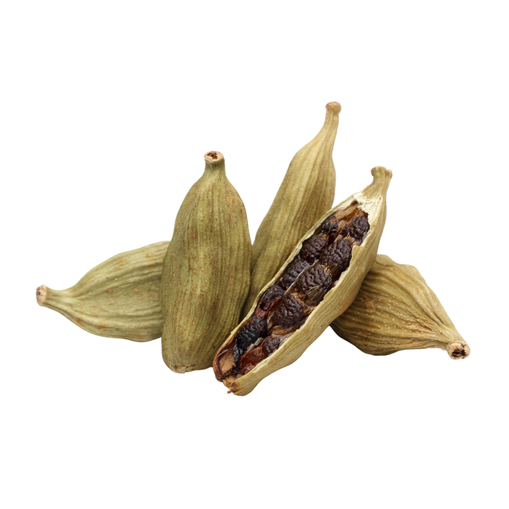 Cardamom. The sensual allure of cardamom creates a subtle, spicy warmth that whispers luxury.
