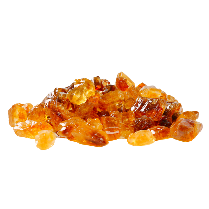 Amber is a treasure of perfumery, emanating a rich, sumptuous warmth. It radiates a golden sweetness, like honey trickling over ancient, resinous woods. The note of amber is a sensual, inviting embrace, drawing you into an evening cloaked in a mesmerizing, amber-hued glow.